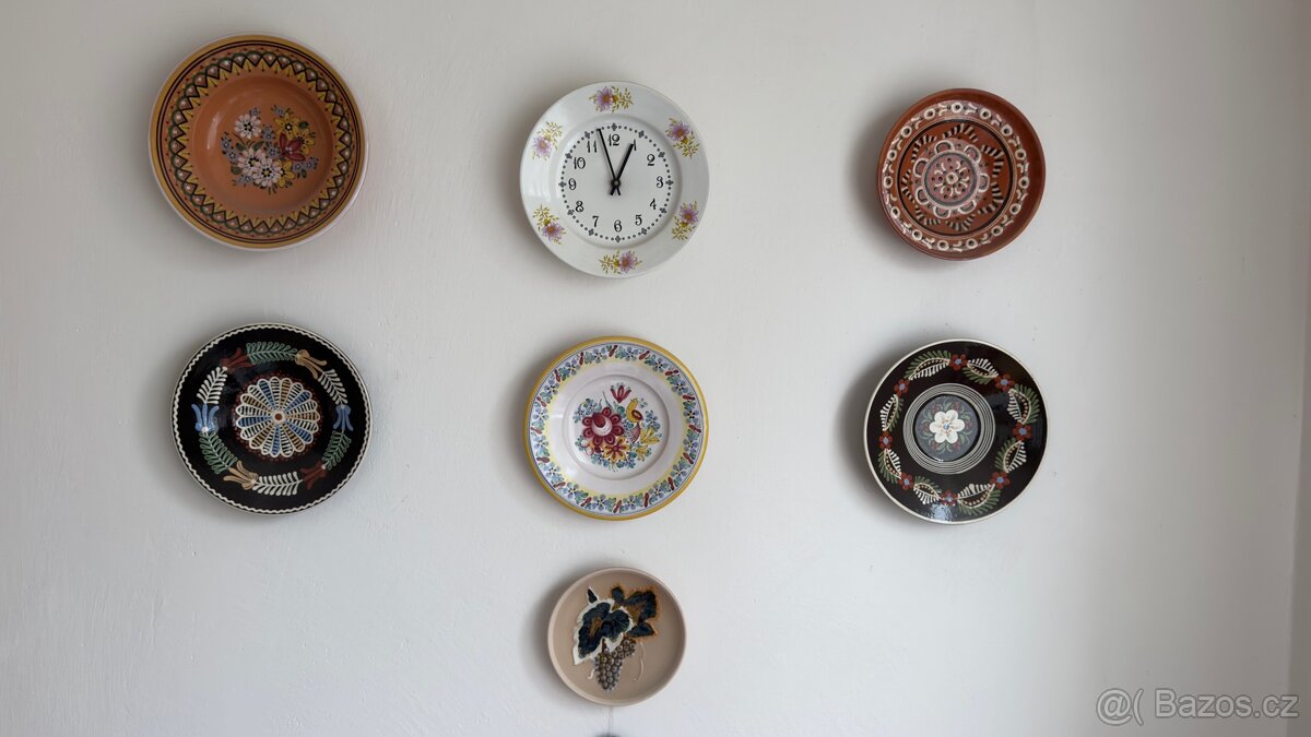 Starožitné talíře na zeď