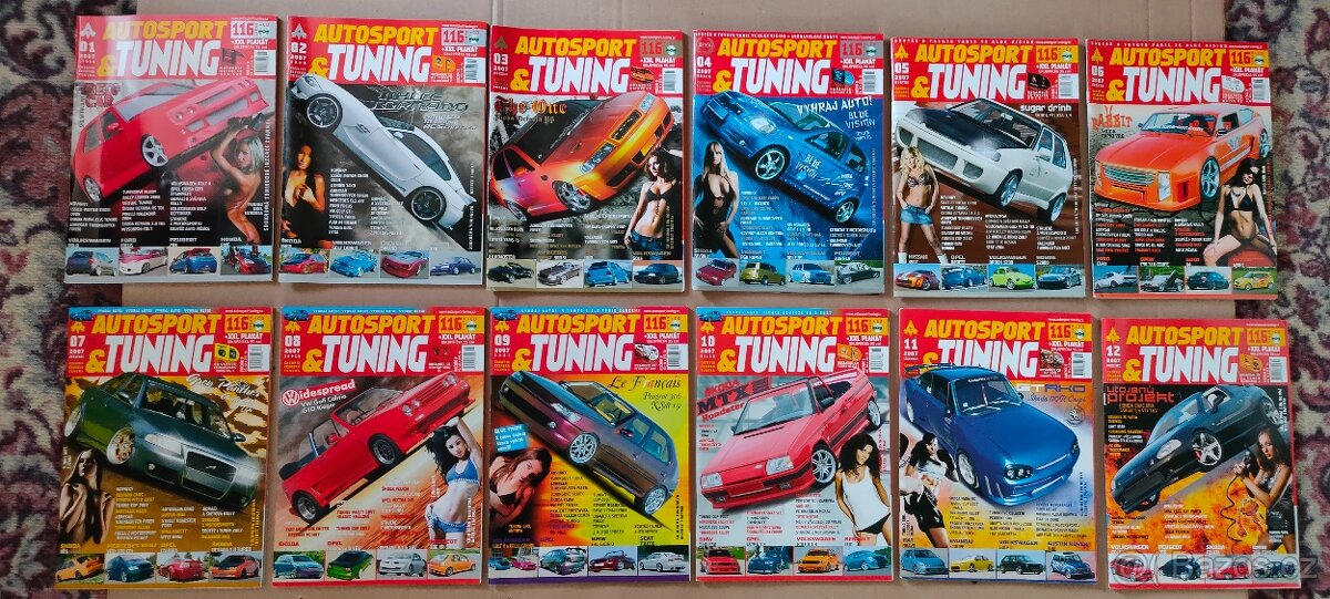 Časopisy Autosport & Tuning 2007