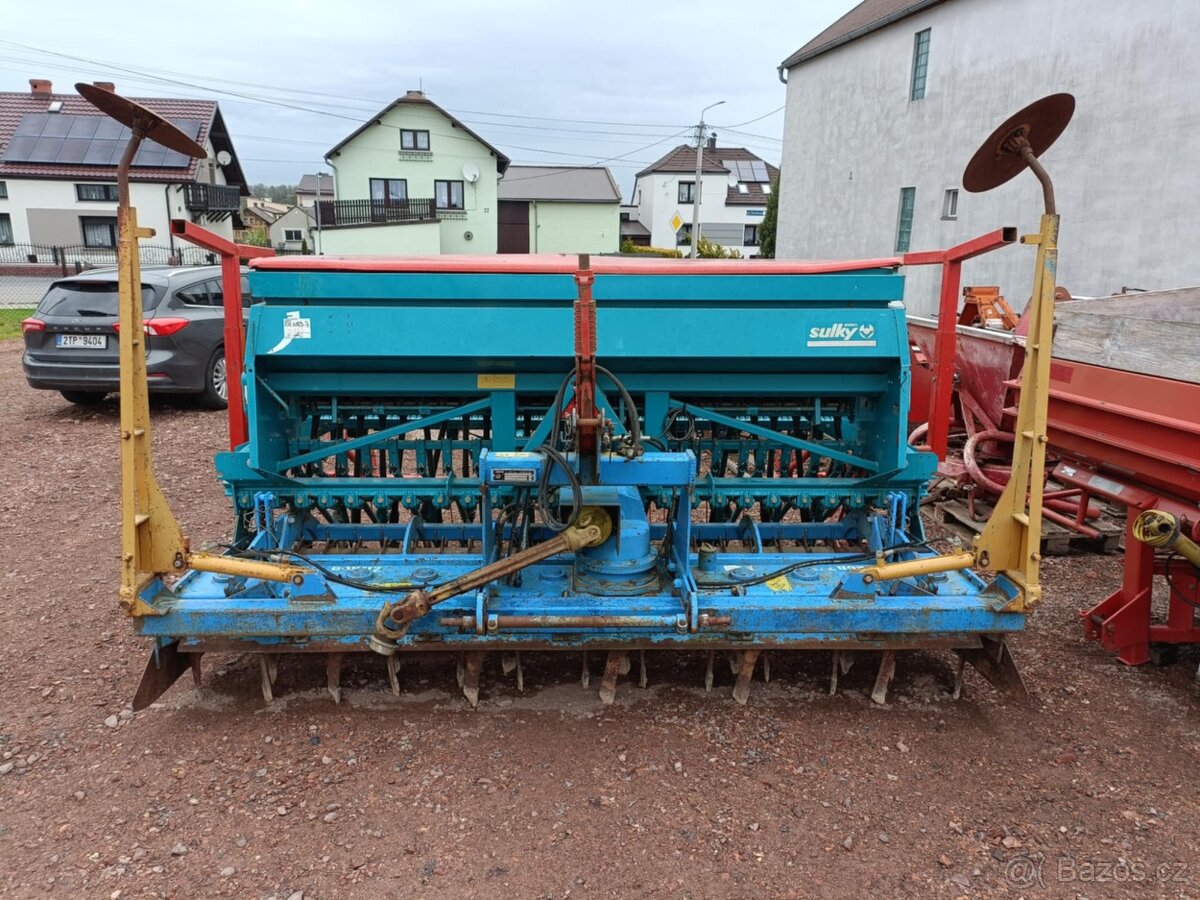 3,0m Seci kombinace SULKY COMPACT + LEMKEN ZIRKON