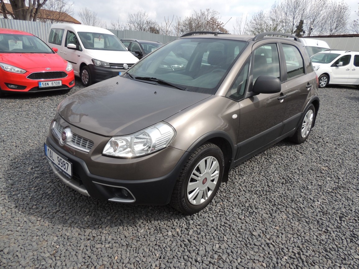 Fiat Sedici 1.6i,88KW,12/2009,84000km,alu,ČR,2.majitel
