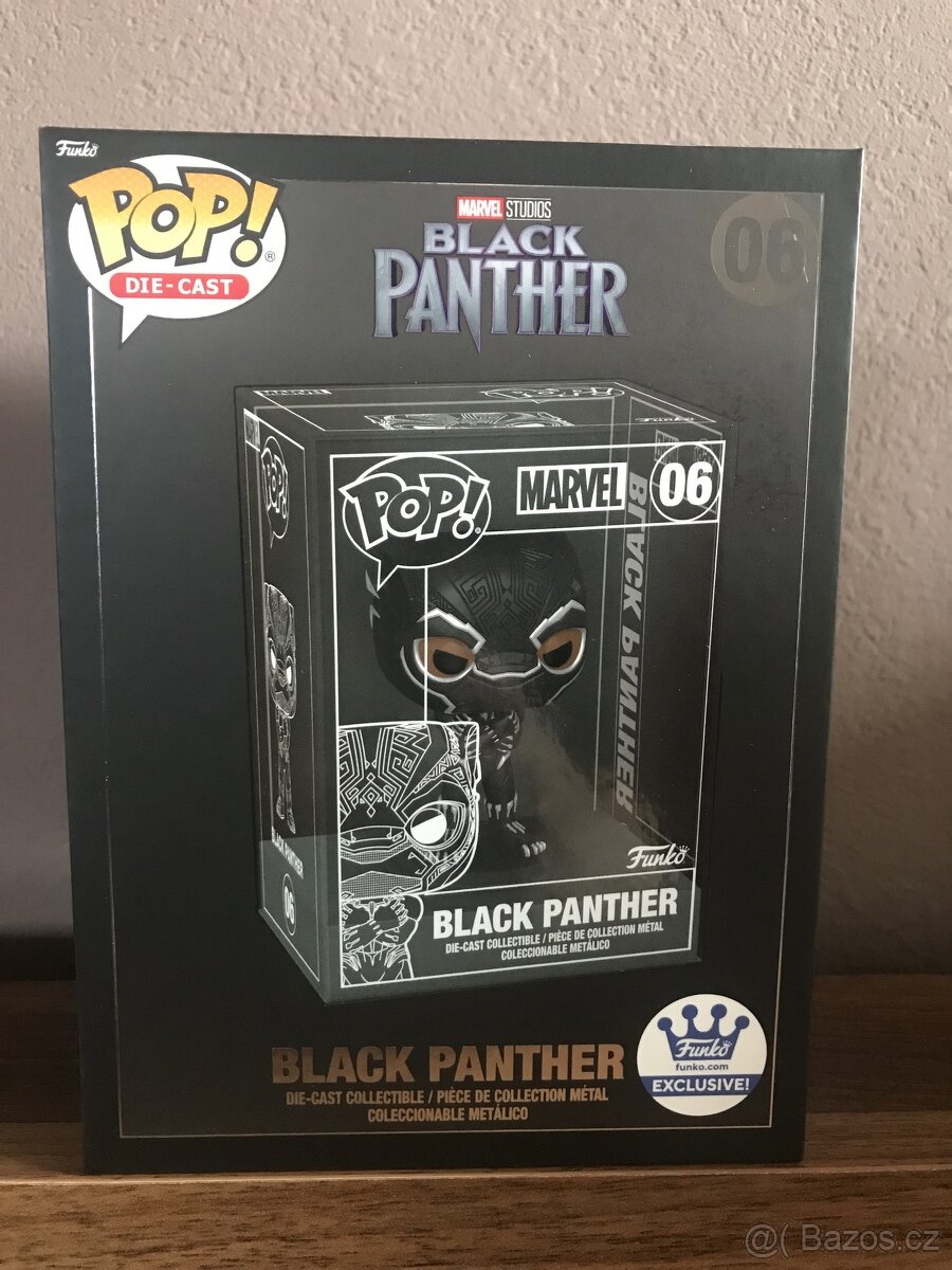 FUNKO POP DIE-CAST BLACK PANTER 06