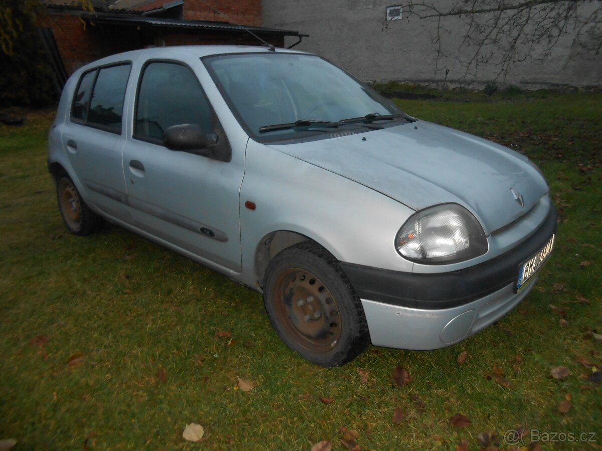 Renault Clio II 1.2 43KW 5ti dveř veškeré díly