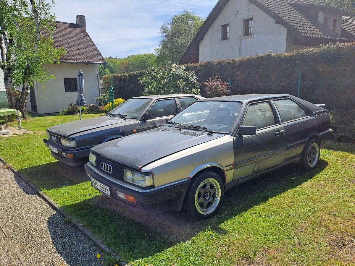 Audi 80 coupe GT B2 r.v. 1986 motor KV 2.2 100 KW