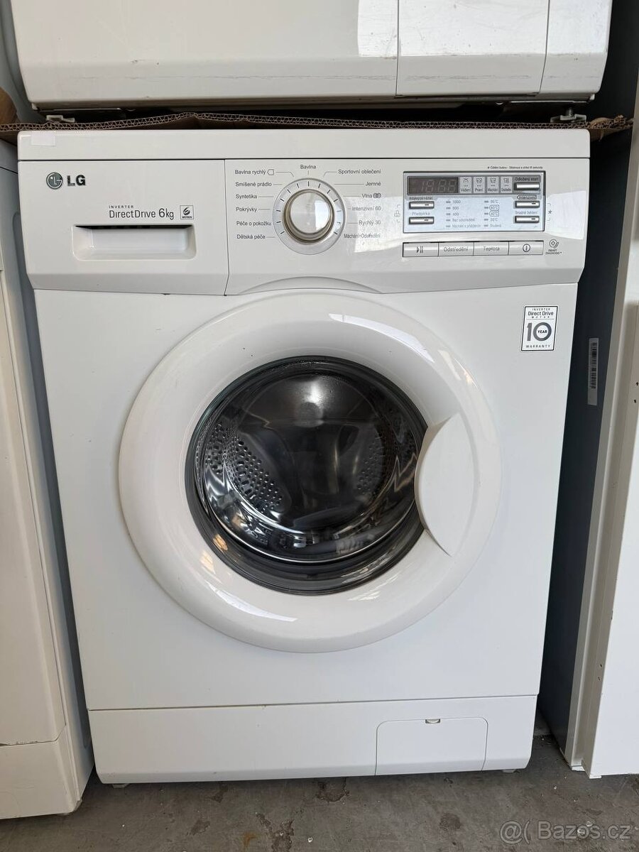 LG Direct Drive. 6kg. Pouzíta.