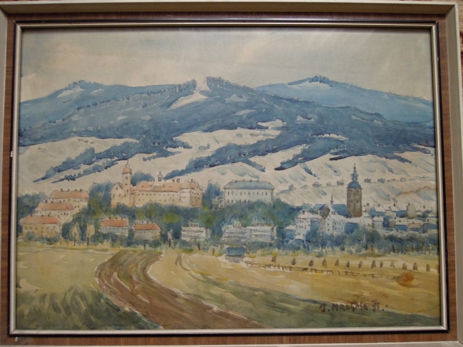 Obraz Jablumkov akvarel