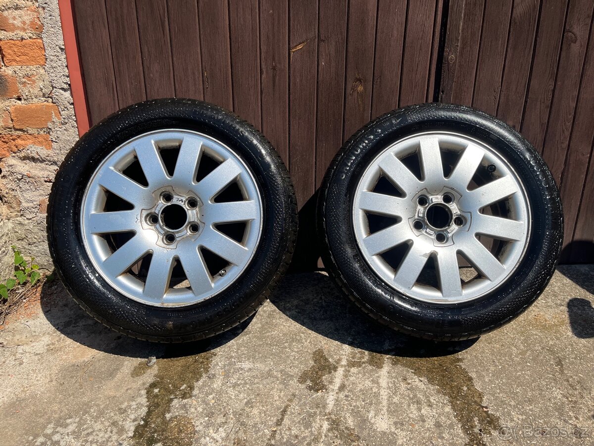 Barum 205/55 R16 2ks (letní) + disky