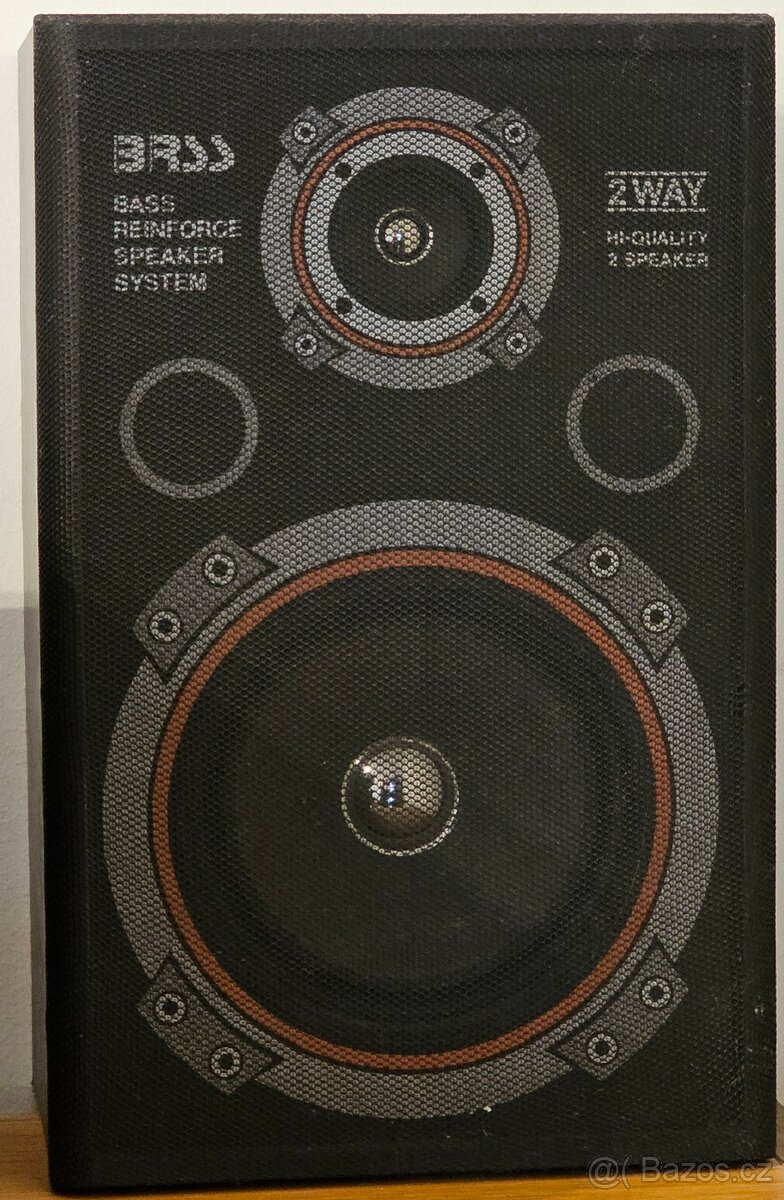 Repro 2x 80/40 Watt/4Ohm