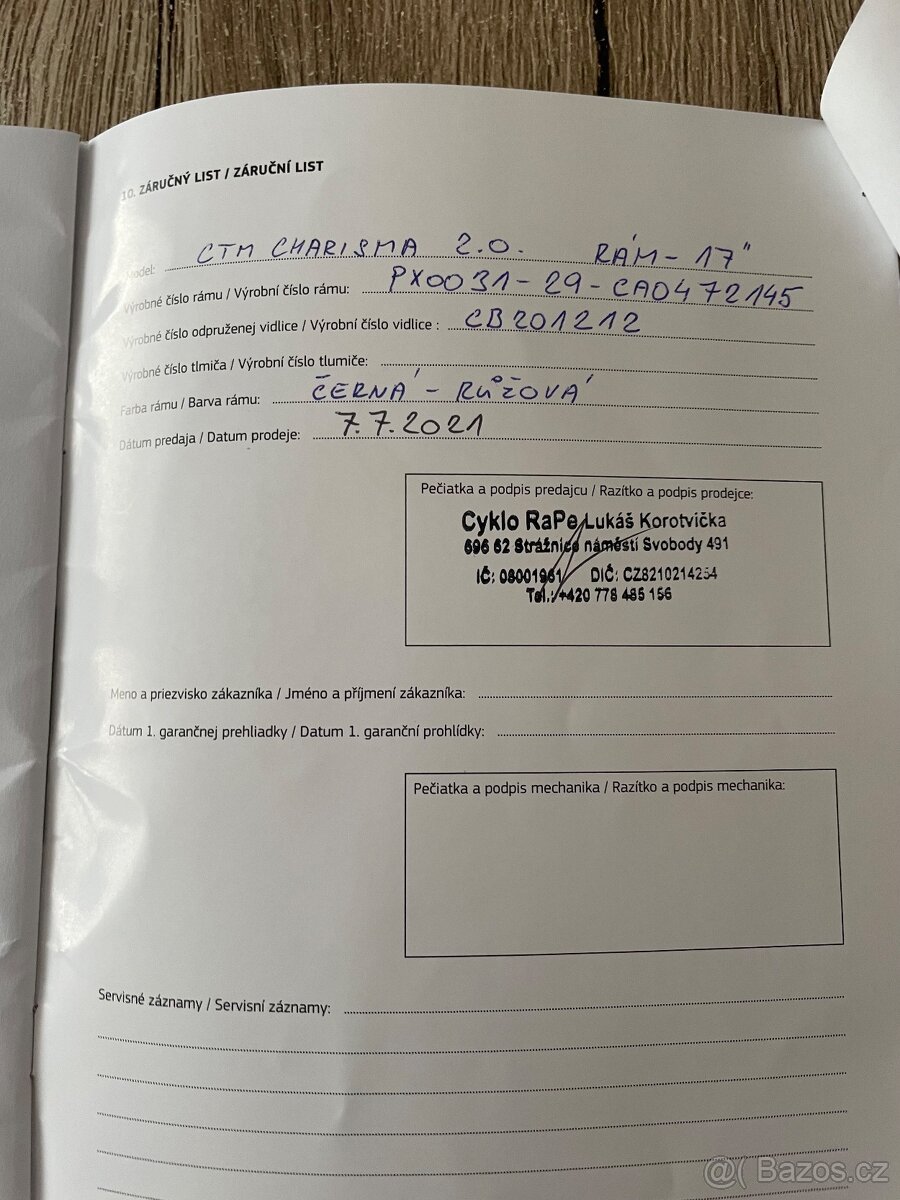 Dámské horské kolo CTM Charisma 2.0.