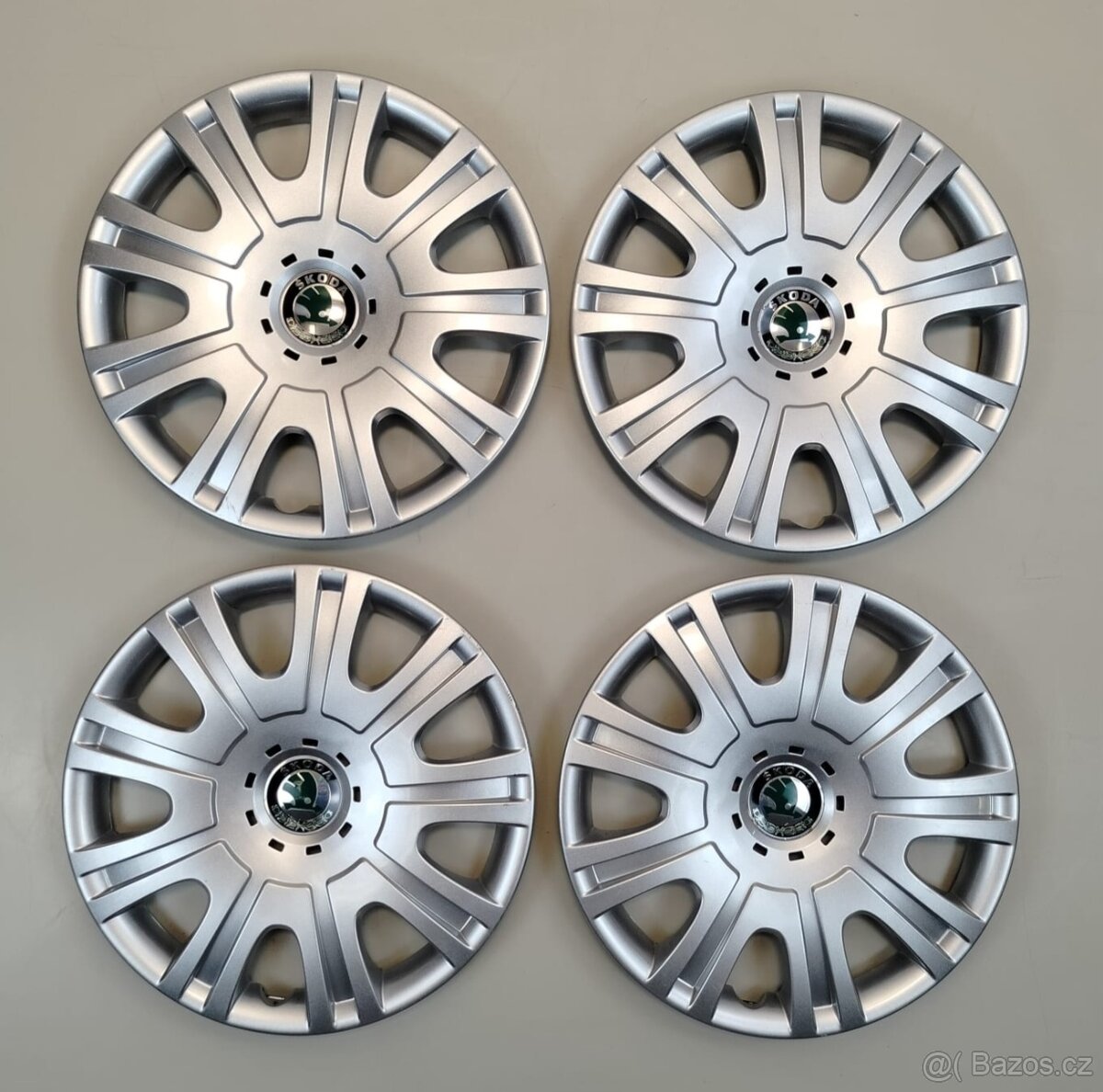 Poklice Škoda 15" 4ks