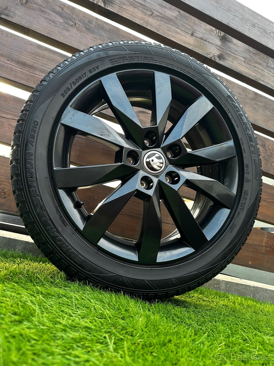 Alu kola 5x112 r17 s pneu (crystalbl)