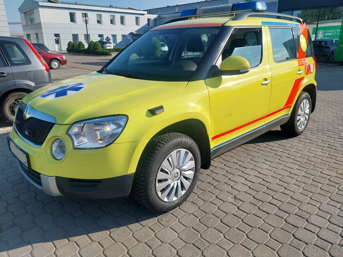 ŠKODA YETI 2,0 TDI 81 kW 6Q/2011/původ ČR/248 tkm/STK