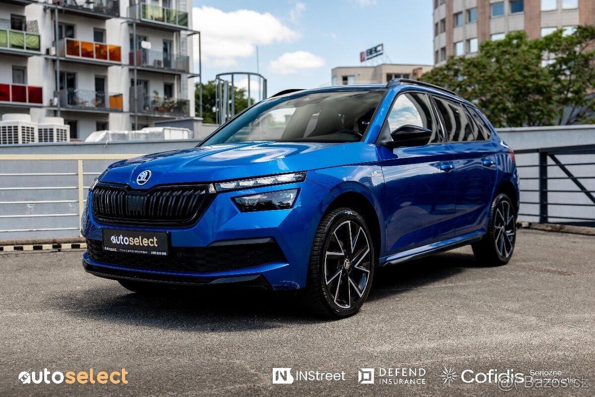 Škoda kamiq Monte carlo plná vybava
