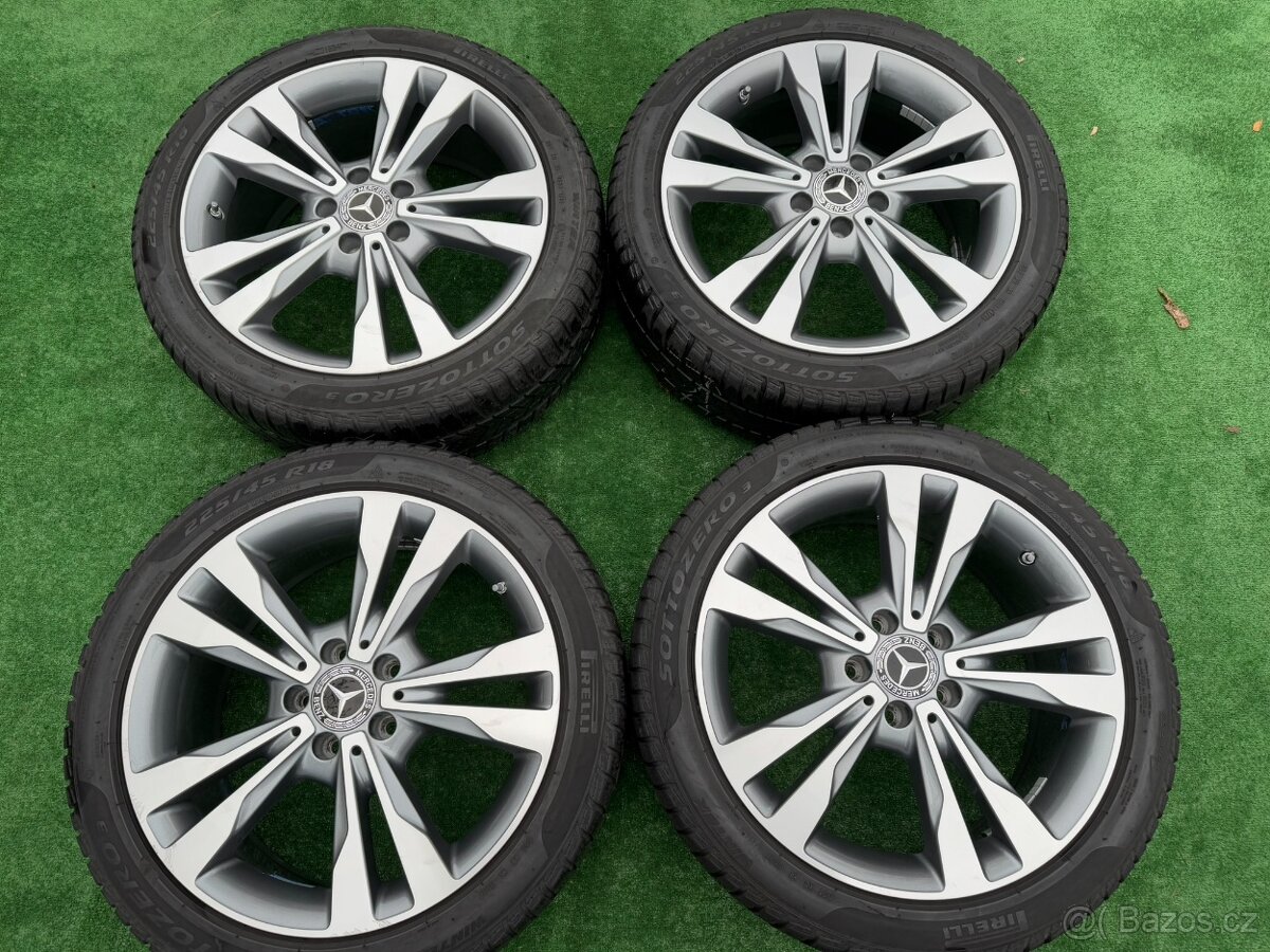 Originál alu kola Mercedes 5x112 R18 C class