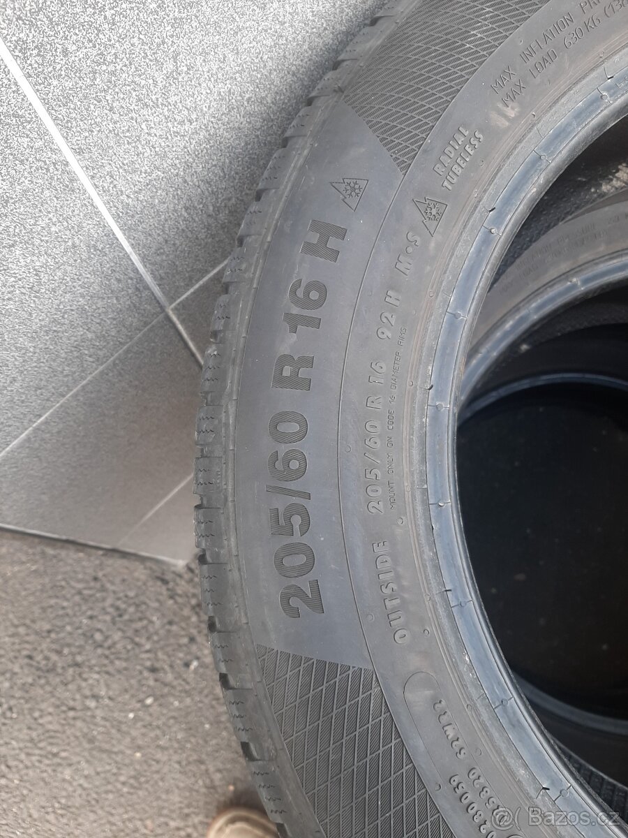 Pneu zimní 205/60 R16