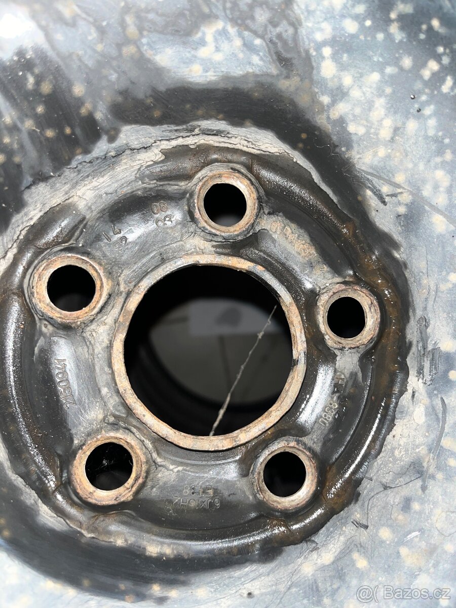 4x plech. disky R15 5x100 ET38