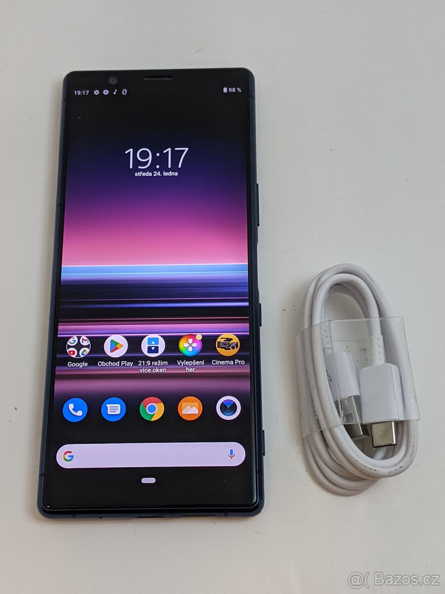 Sony Xperia 5 6/128gb black. Záruka 6 měsíců.