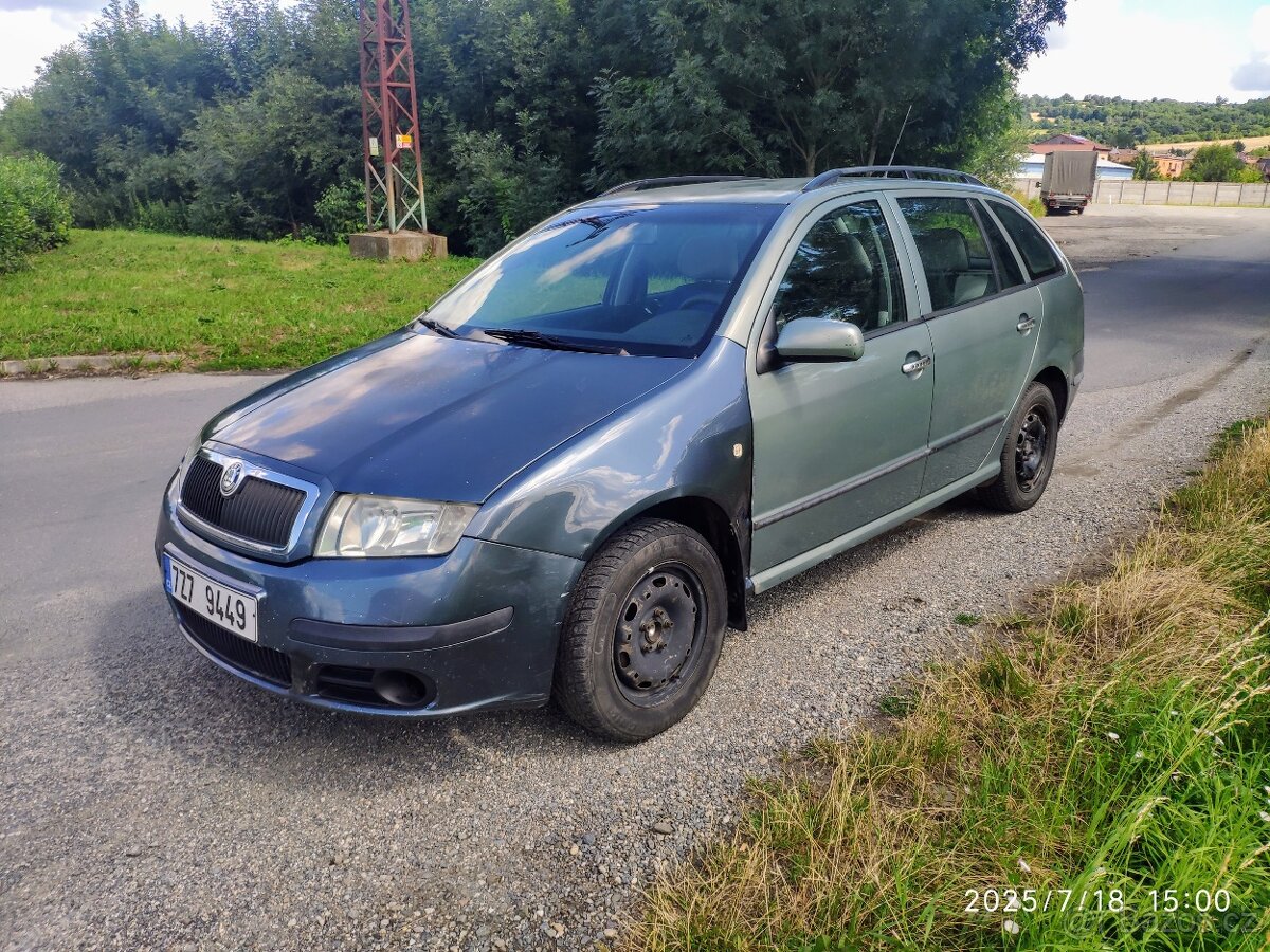 Škoda Fabia 1.4i Combi, 50 kW, KLIMA CHLADÍ