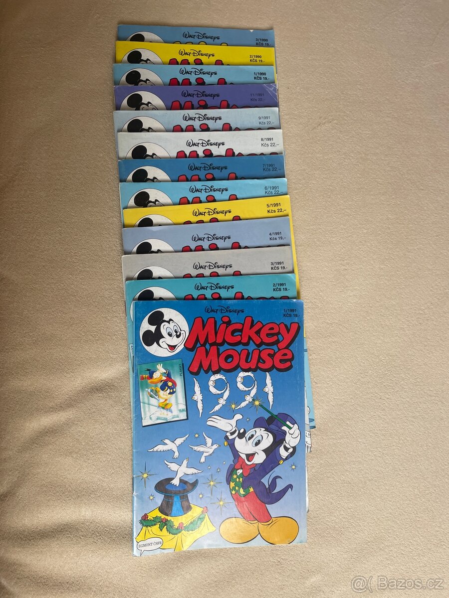 Časopisy Mickey Mouse
