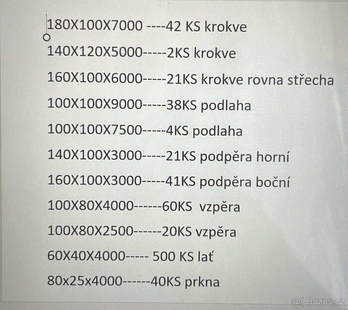 Stavební řezivo