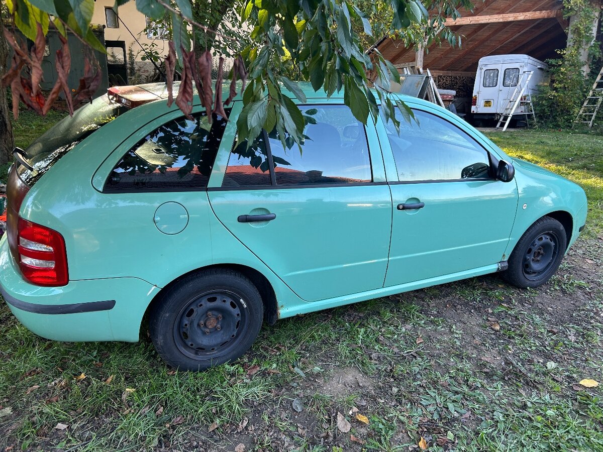 Škoda Fabia 2002 dlouhá 1.majitel kombi 1.4 STK 20.10.2026