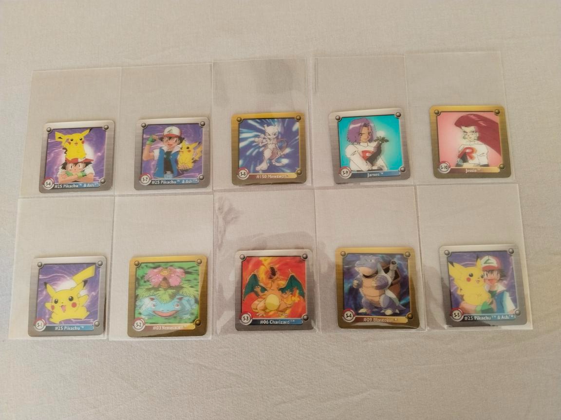Pokémon Action Flipz 1999/2000 S1-S10 - VZÁCNÉ
