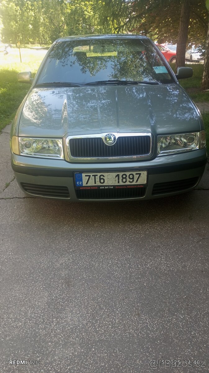 Prodám Škoda Octavia 1,1,6,.75kw, benzín
