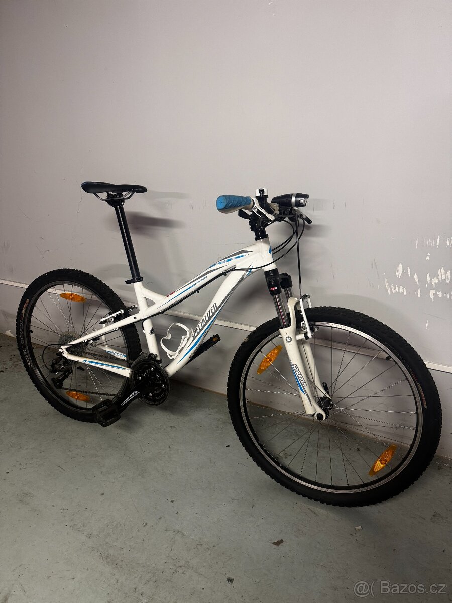Dámské horské kolo Specialized Myka HT Sport 13 – bílo‑modr