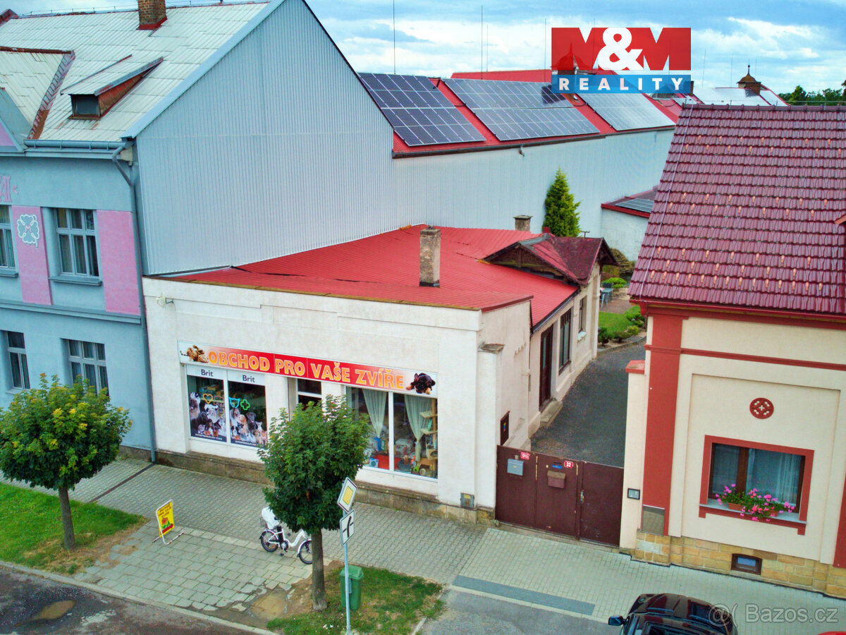 Prodej obchodního objektu, 92 m², Městec Králové
