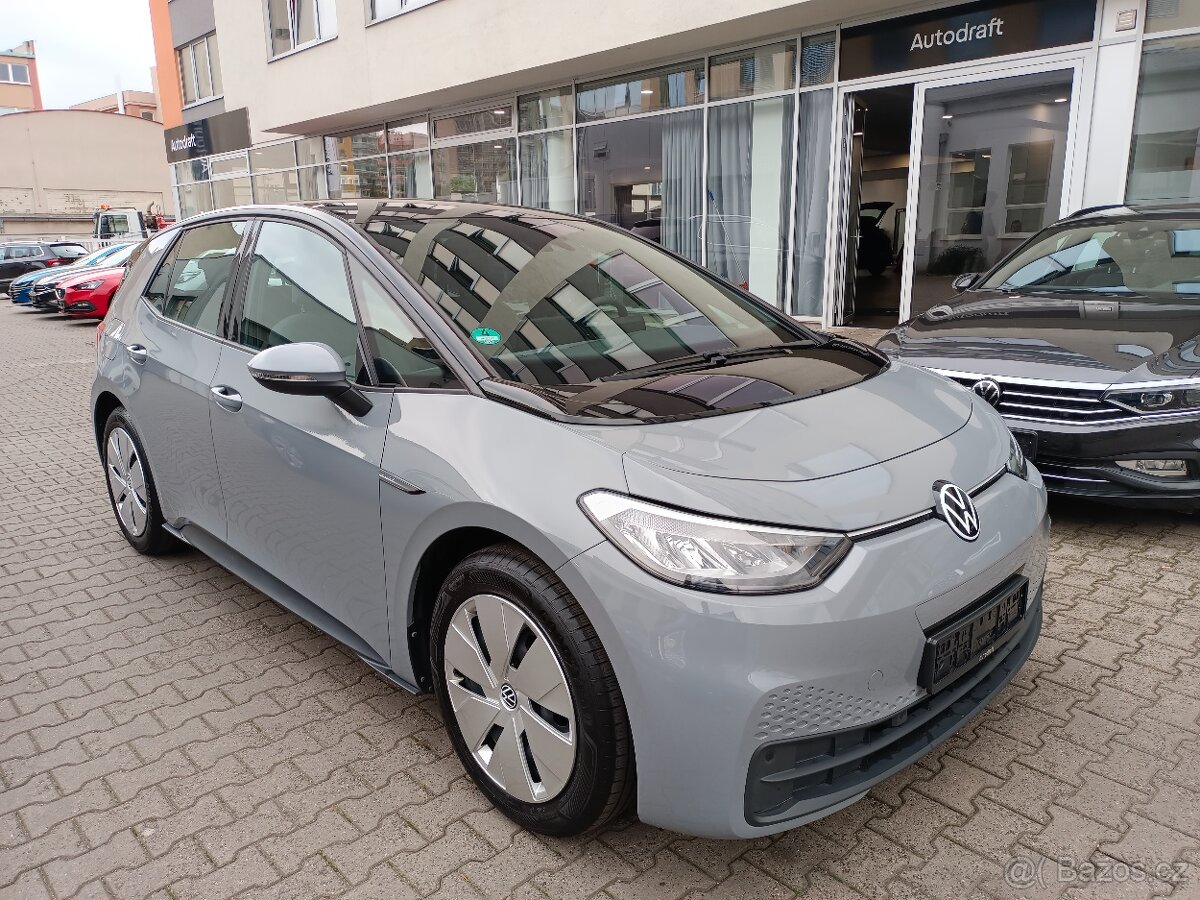 Volkswagen ID.3 110kW 54tkm SOH 92.5% - záruka Autodraft