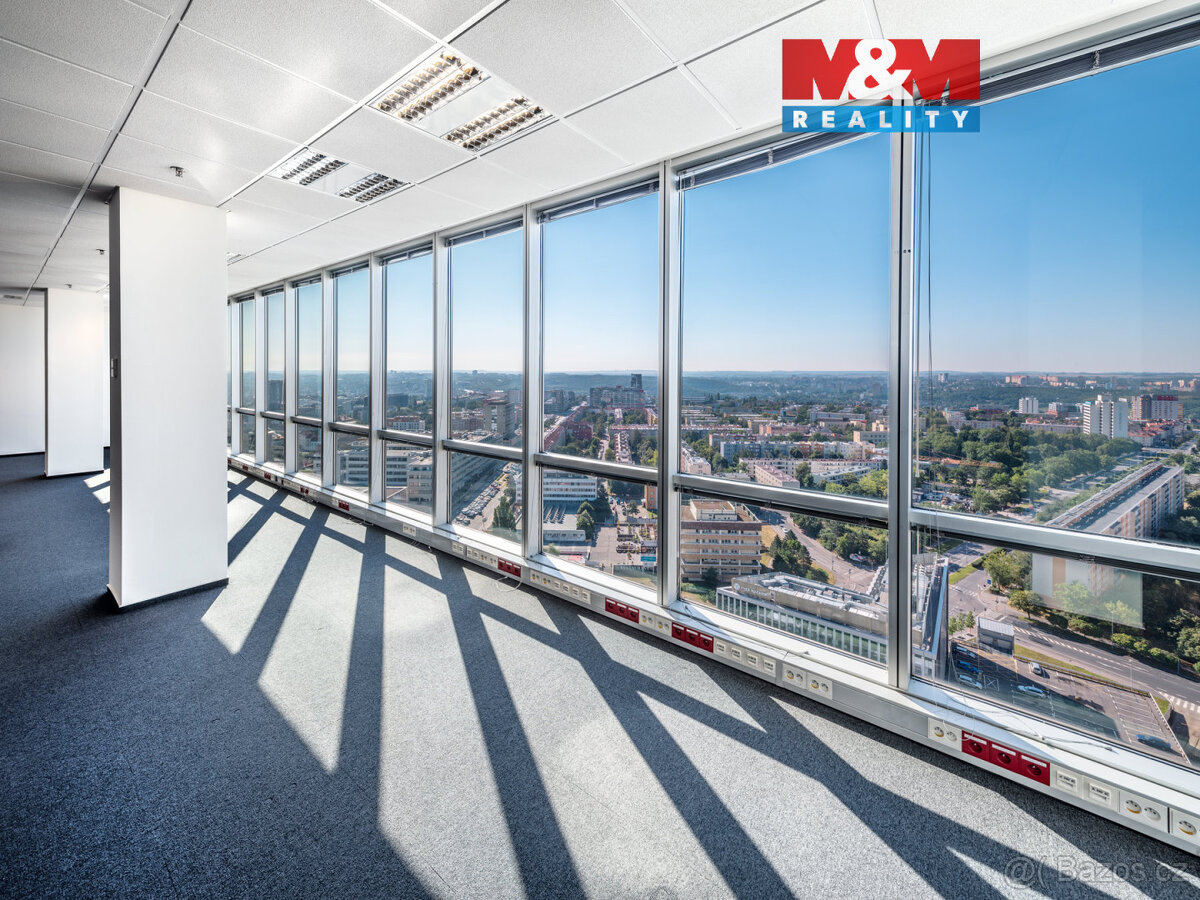 Pronájem kancelářského prostoru, 977 m², Praha, ul. Na strži