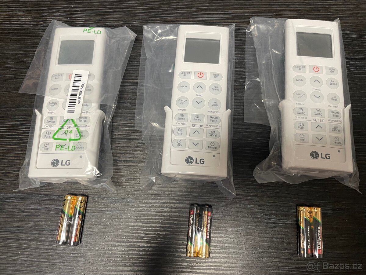 Ovladače na klimatizaci LG