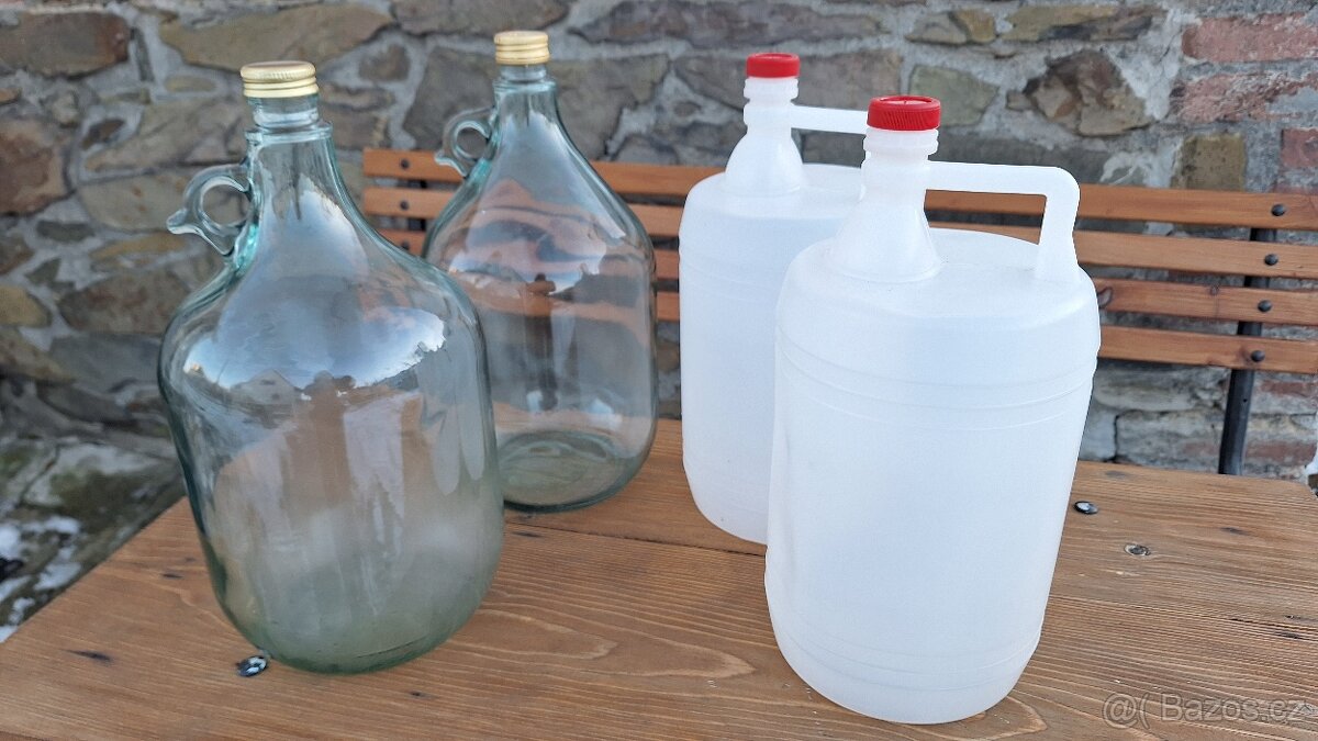 Demižony na slivovici 20 litrů