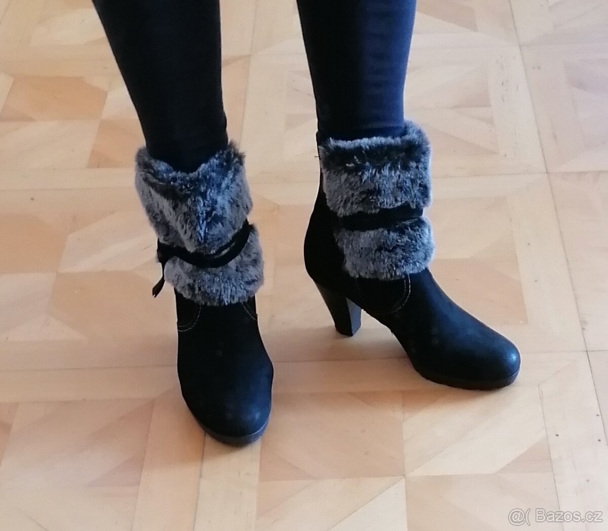 Zateplené kotníkové boty Venturini vel. 38