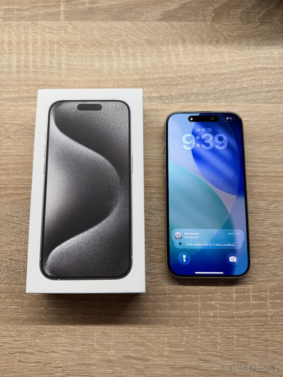 IPhone 15 pro, 128GB