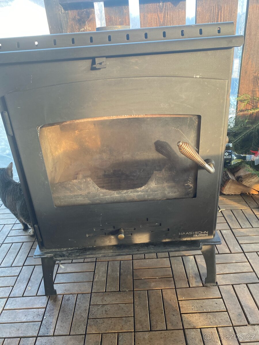 Krbová kamna s výměníkem