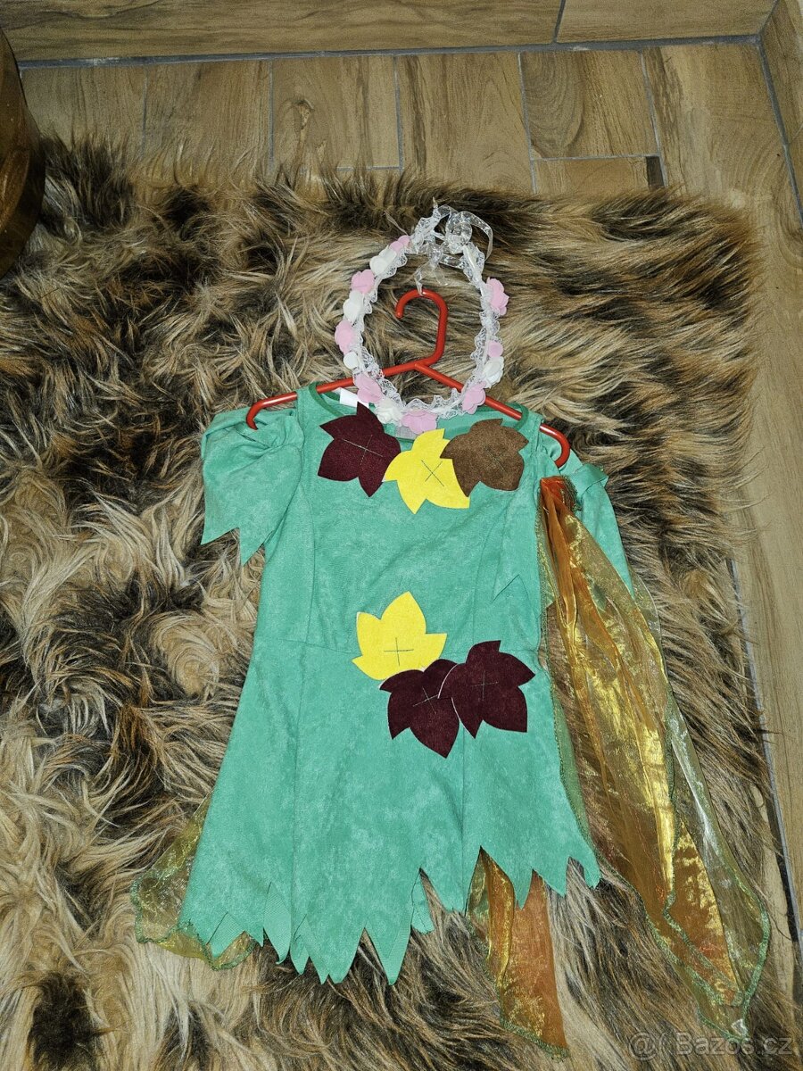 Kostým Lesní víla, čelenka, vel.98