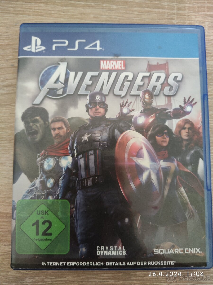 Hra na PS 4 Avengers