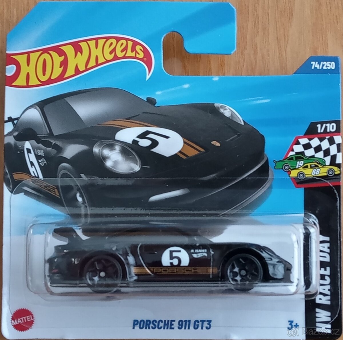 2025 HOT WHEELS 164 PORSCHE 911 GT3 Trutnov Bazoš.cz