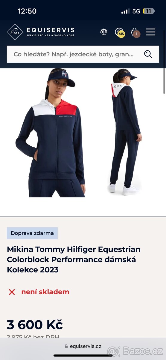 Mikina TH kolekce 2023, dámská L