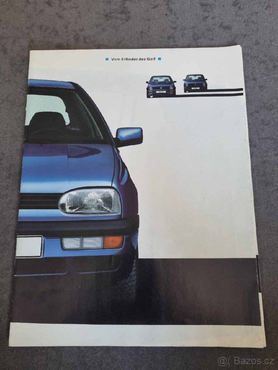 Prospekt VW Golf 3