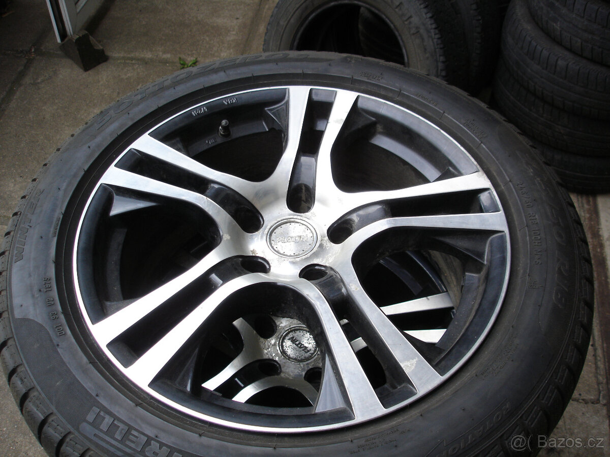 Prodám obutá alu kola zimni na Bmv 245/50R18 100H
