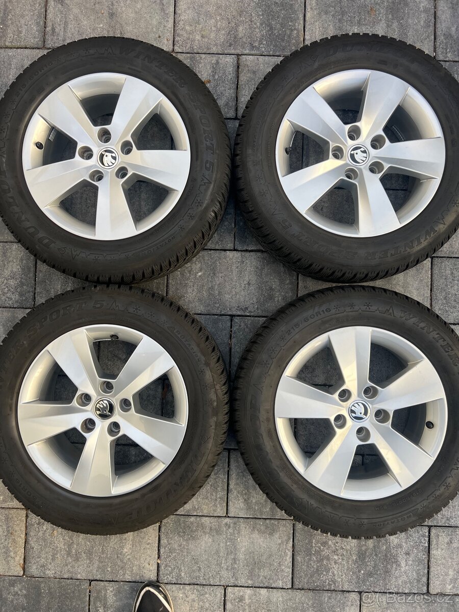 Alu Škoda Orion 215/60/16 ET 41 5x112