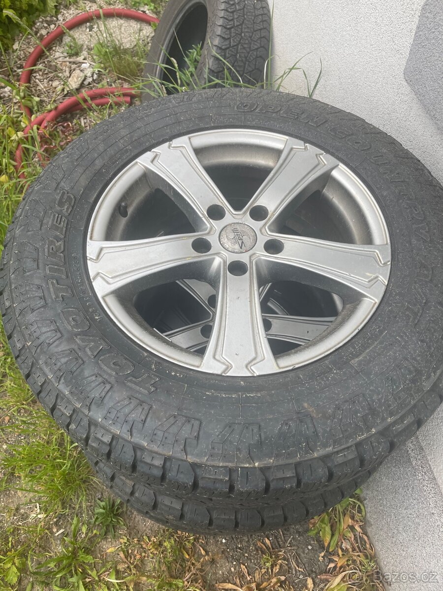 ALU disky SPATH R17 (VW Amarok, Transporter, apod)