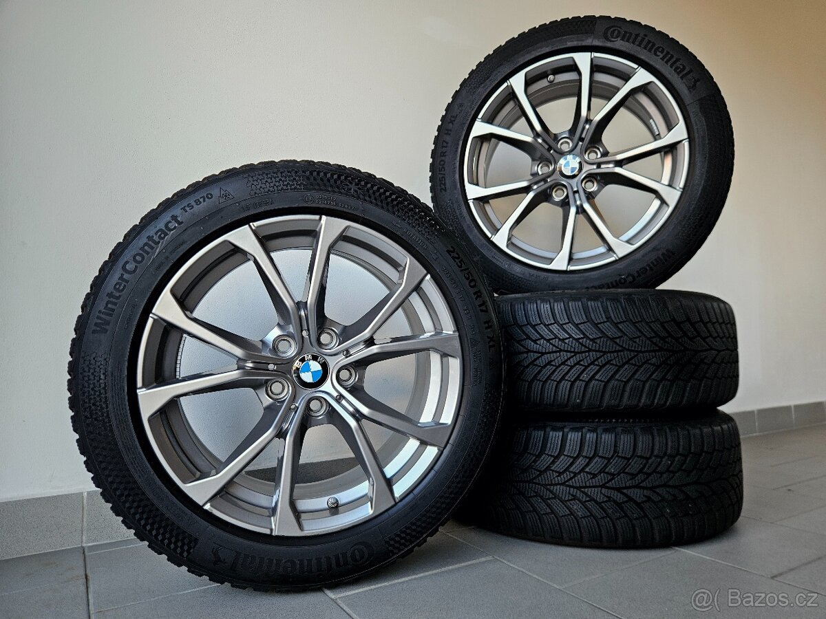 Orig. BMW 3 Zimní 225/50/17 Continental - zánovní