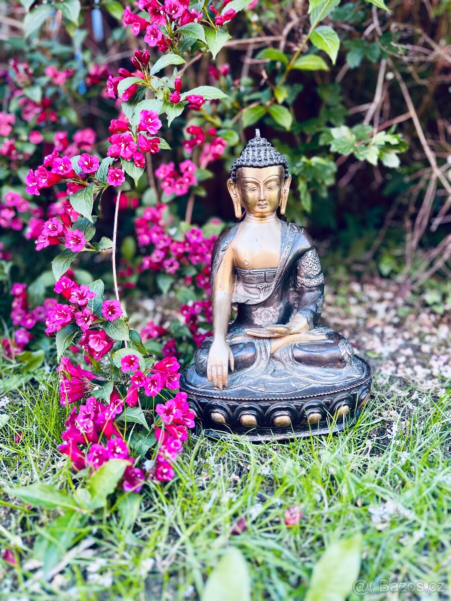 Soska Buddha mosaz sanu babu orientalni