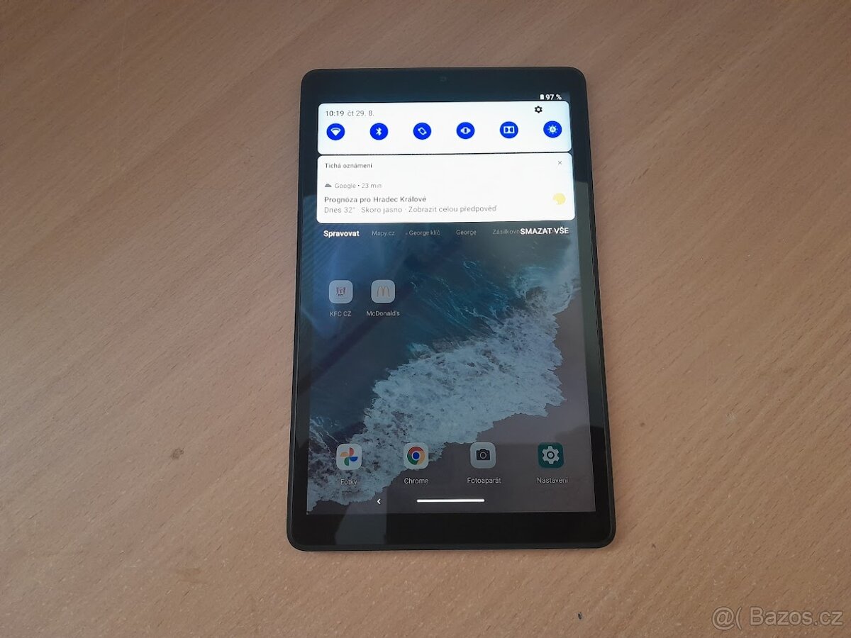 PC:+3700KČ LENOVO TAB M8 32GB ŠEDÁ TB-8705F IHNED K ODBĚRU