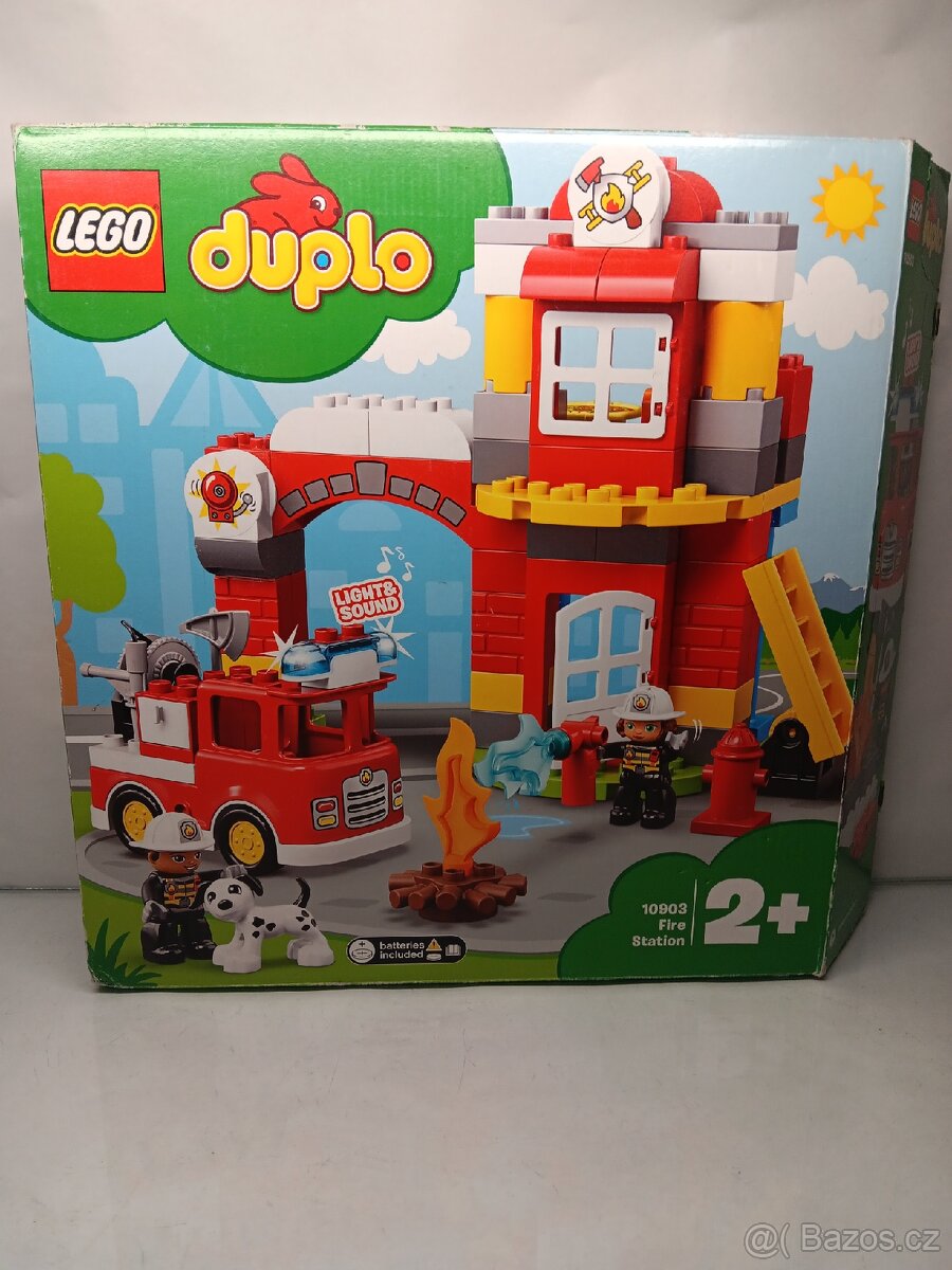 Lego duplo 10903 Hasičská stanice houkající