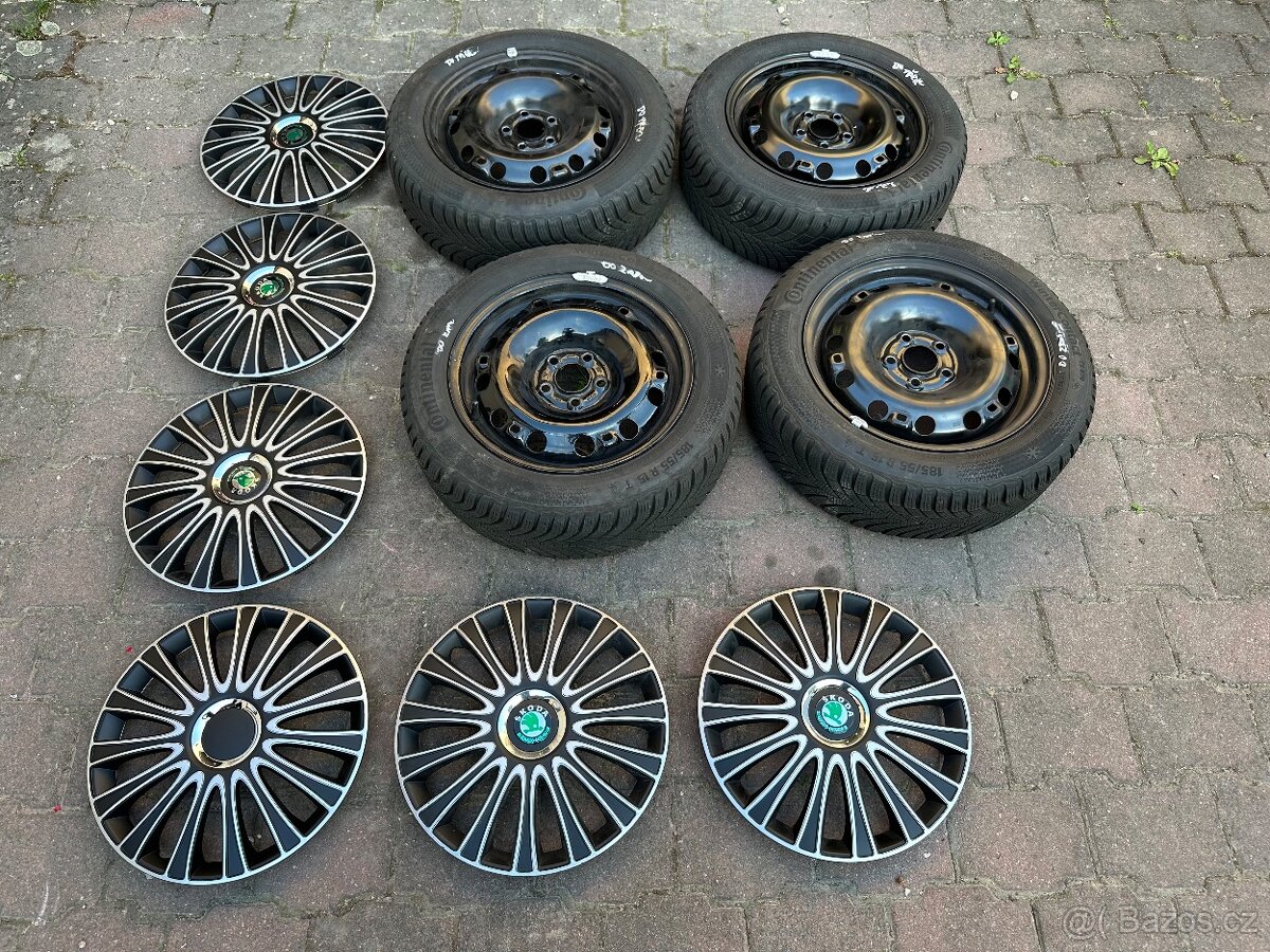 Plechové disky 5x100 r15 - JEN DISKY