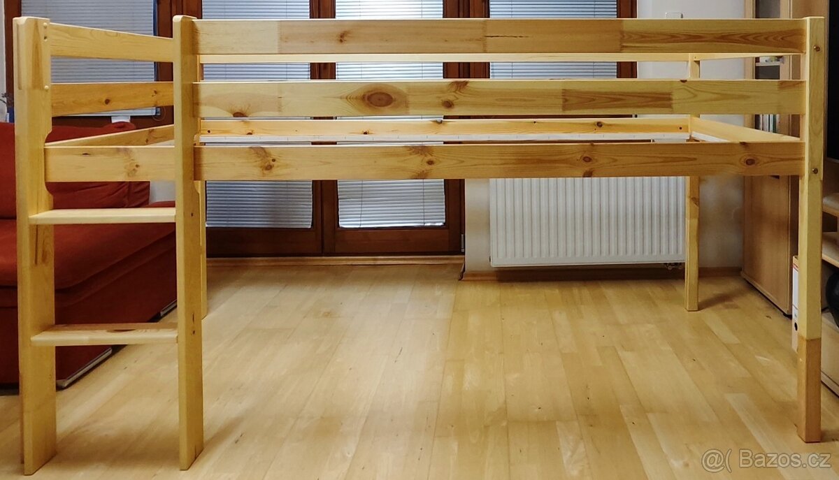 Dětská zvýšená postel Keni 90x200
