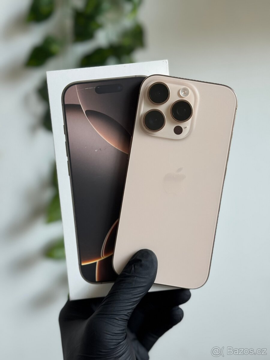 iPhone 16 Pro 128GB zlatý